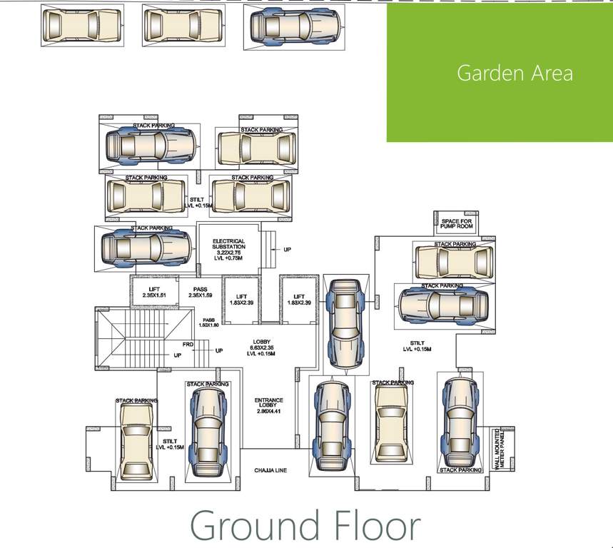 Images for Cluster Plan of Metro Gomes Apartment CHS