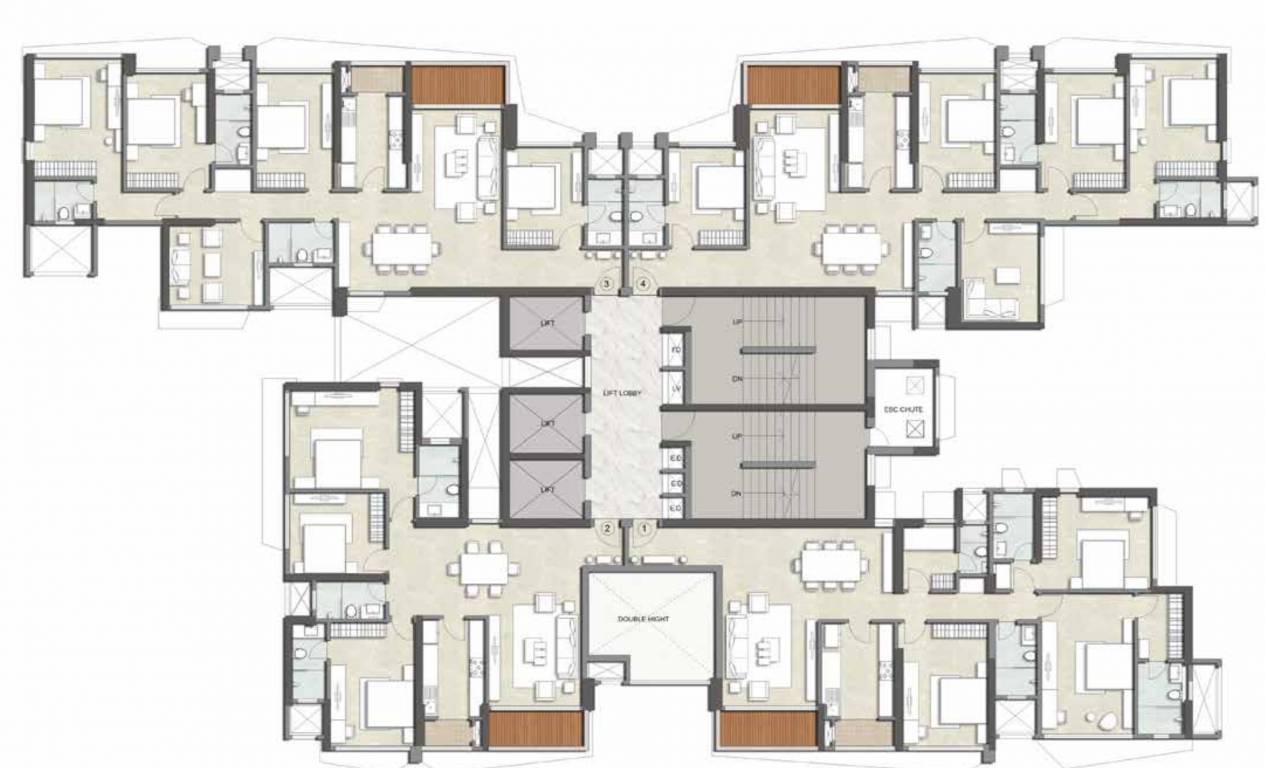  magnus Wing C Cluster Plan For 1st Floor