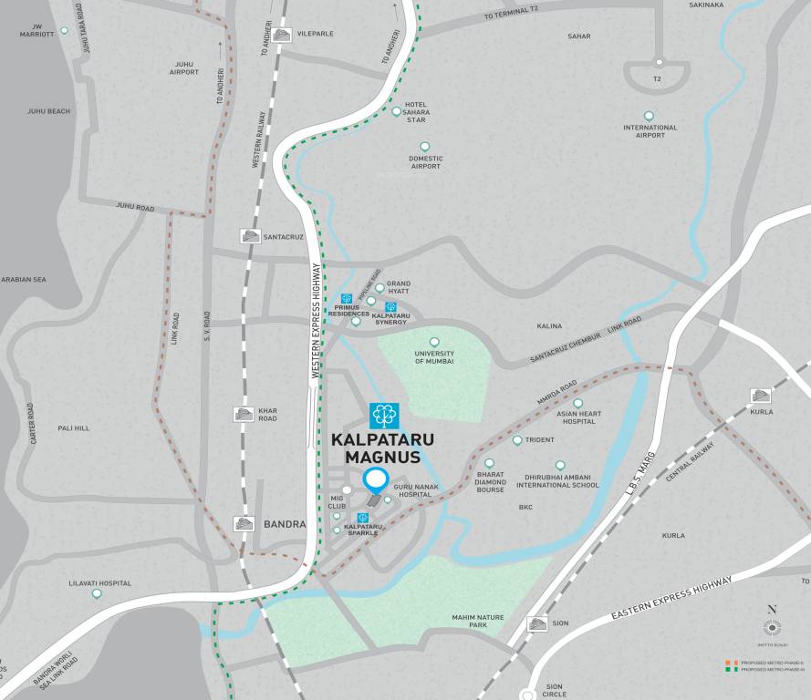 Images for Location Plan of Kalpataru Magnus