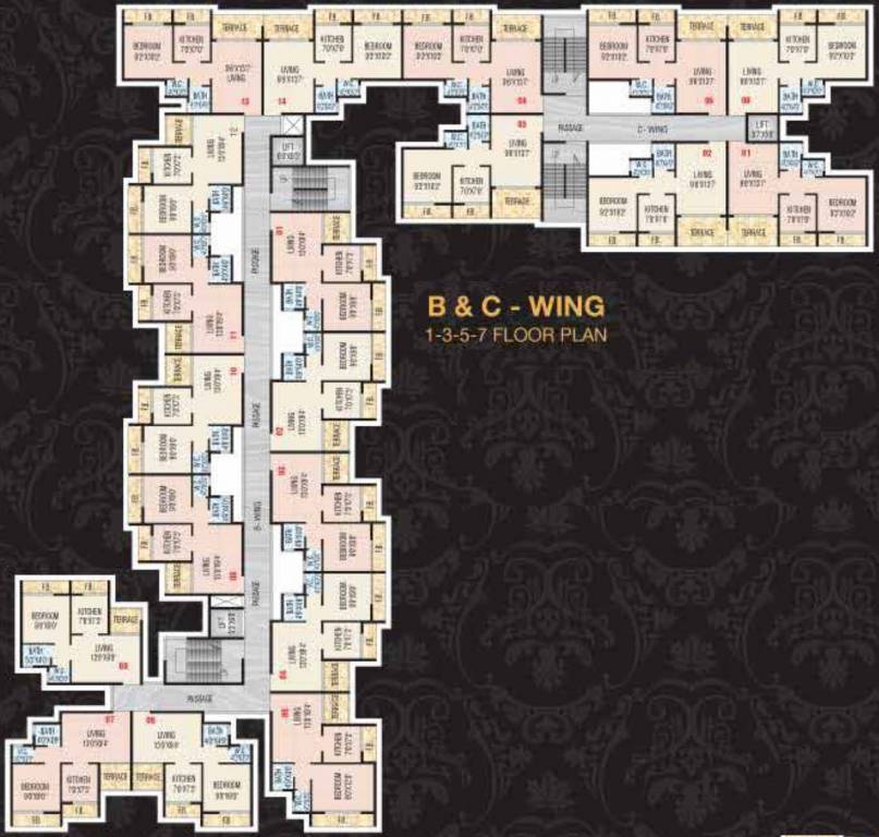 Images for Cluster Plan of Laxmi Castello Apartment