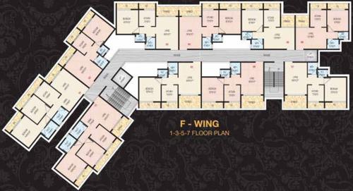 Images for Cluster Plan of Laxmi Castello Apartment