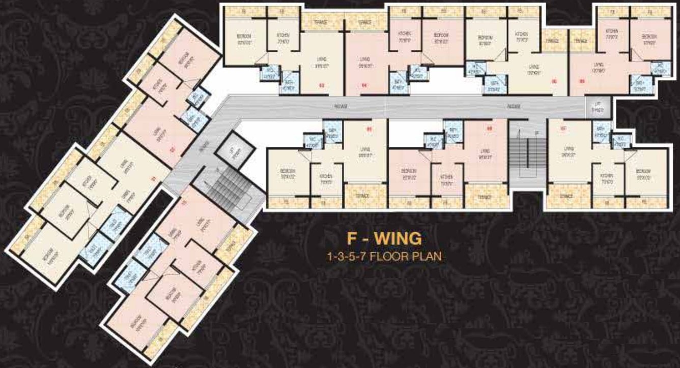 Images for Cluster Plan of Laxmi Castello Apartment