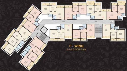Images for Cluster Plan of Laxmi Castello Apartment