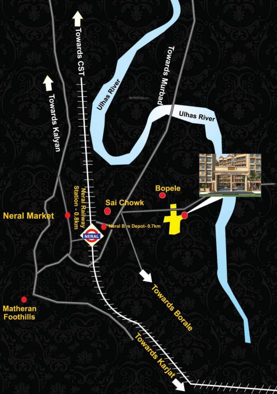 Images for Location Plan of Laxmi Castello Apartment