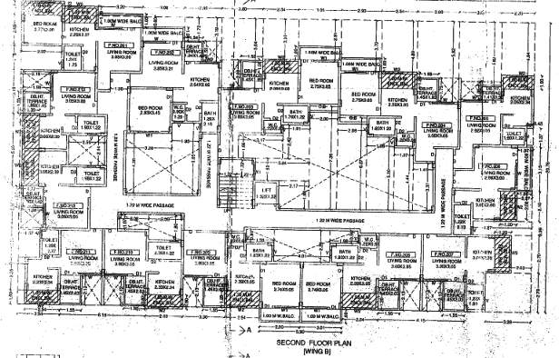 village Navratna CHSL Cluster Plan for 6th Floor
