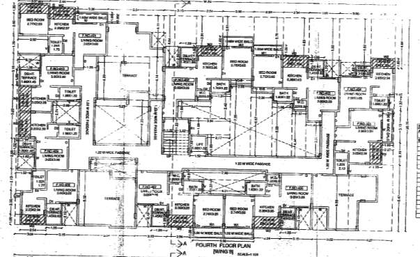 village Navratna CHSL Cluster Plan for 7th Floor