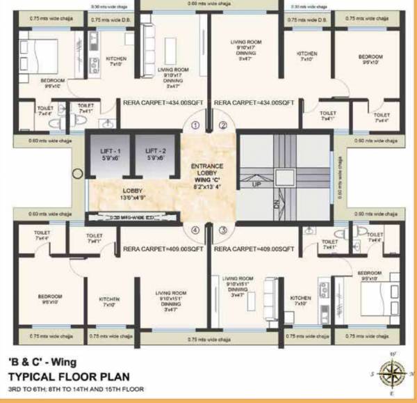  right-delta-house Delta House Cluster Plan