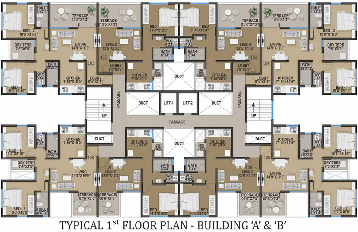 Images for Cluster Plan of Om Developers Sanskruti