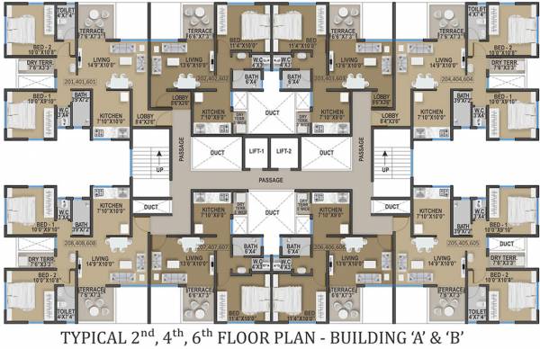 Images for Cluster Plan of Om Developers Sanskruti