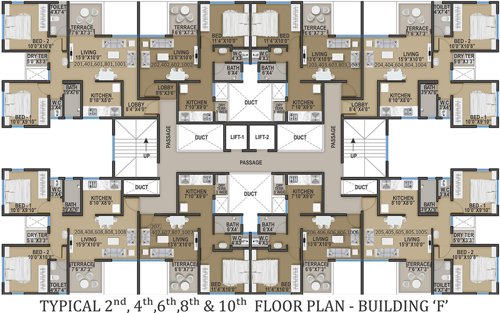 Images for Cluster Plan of Om Developers Sanskruti