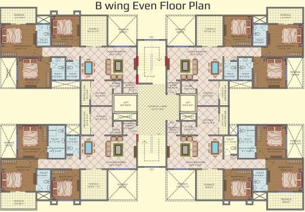 Images for Cluster Plan of Sai Royale Wing B