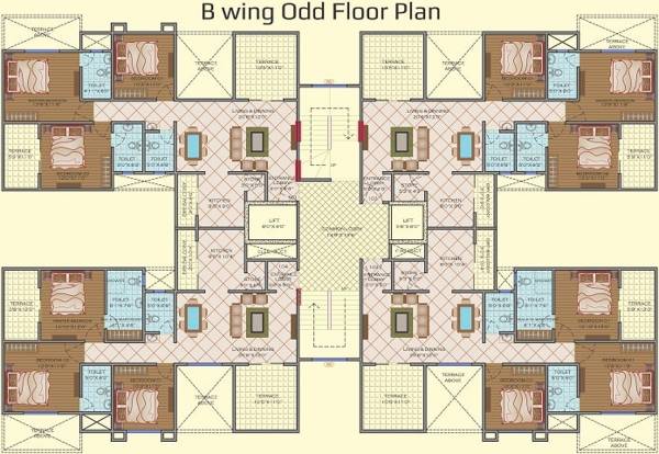 Images for Cluster Plan of Sai Royale Wing B