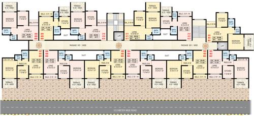 Images for Cluster Plan of Sadguru Harmony PH 1 Wing A