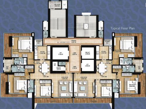  sea-view Images for Cluster Plan of Shristi Sea View