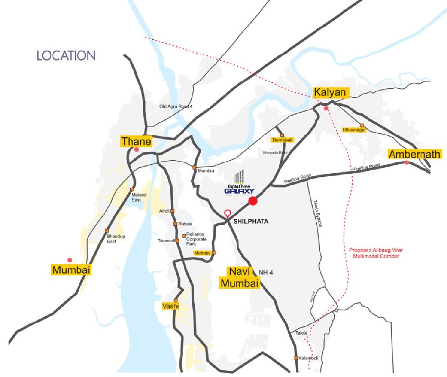 Images for Location Plan of Saptashree Galaxy Bldg 1 And 2