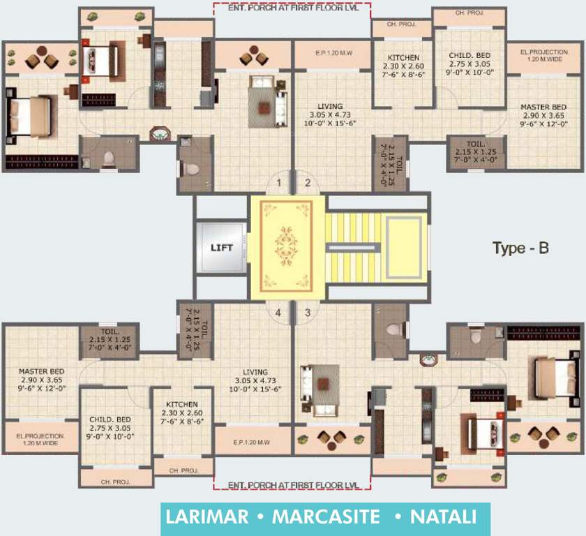  solitaire phase i Images for Cluster Plan of Tharwani Solitaire Phase I