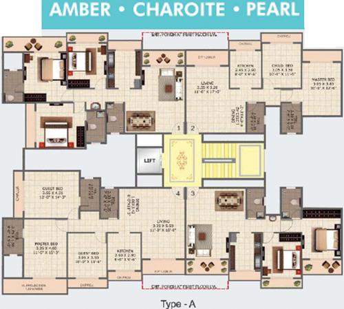  solitaire-phase-i Images for Cluster Plan of Tharwani Solitaire Phase I