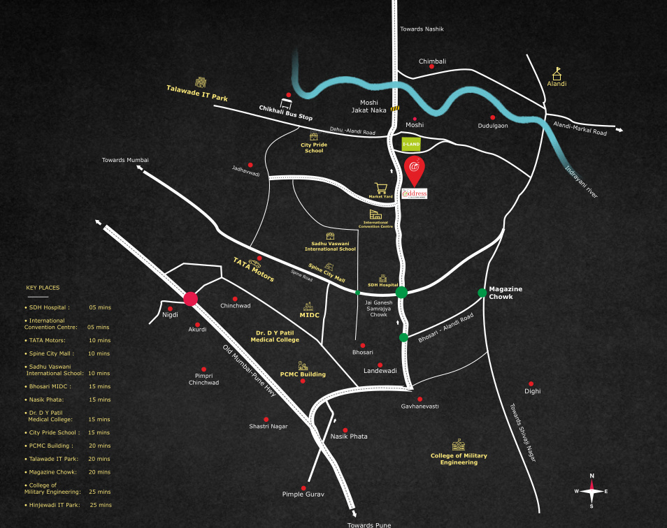  the address 1 Location Plan