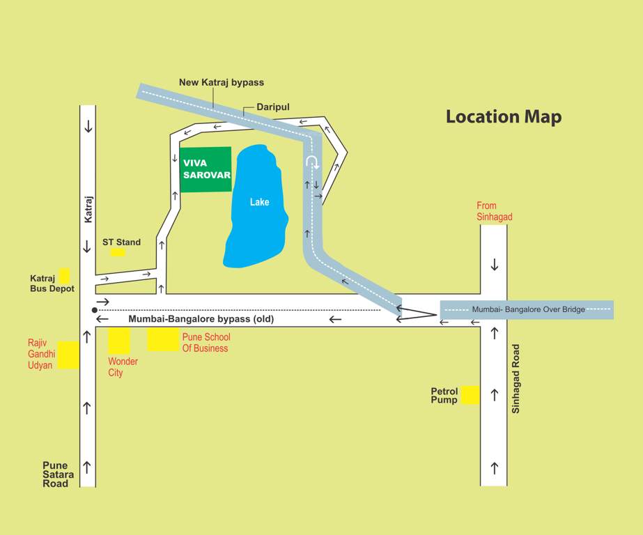  sarovar phase 1 Location Plan
