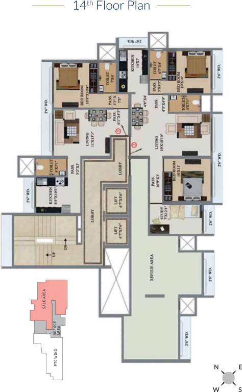 Images for Cluster Plan of Buildtech Artiz Elite