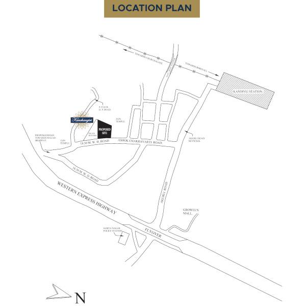  kanchangiri Location Plan