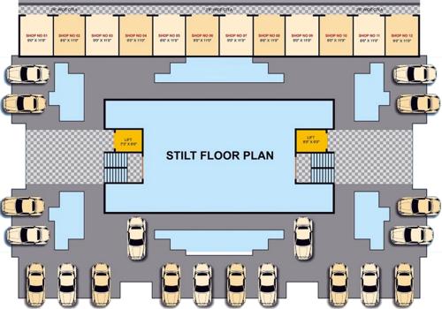 Images for Cluster Plan of Assets The Chalets Avenue Apartments