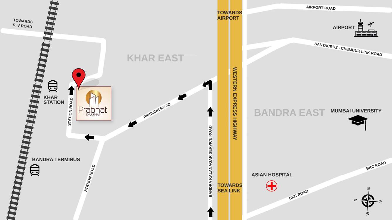  prabhat darshan Images for Location Plan of Shivalik Prabhat Darshan