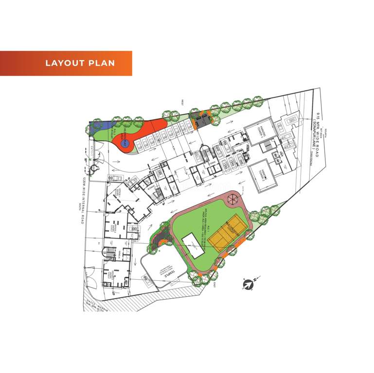  star trinetra Layout Plan
