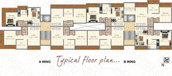 Images for Cluster Plan of Dev Konark Entilla By Dev