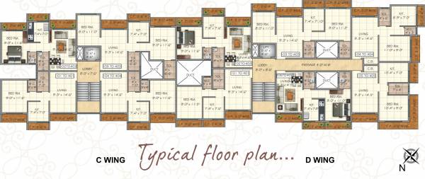 Images for Cluster Plan of Dev Konark Entilla By Dev