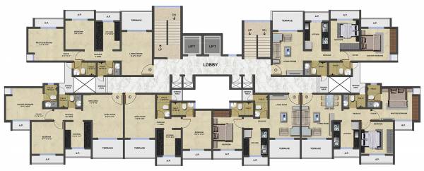 Images for Cluster Plan of Vasant Elite