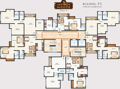 Images for Cluster Plan of Raunak Unnathi Woods Phase VI F2