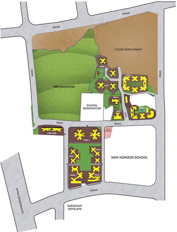 Images for Layout Plan of Raunak Unnathi Woods Phase VI F2