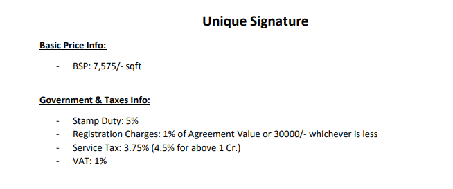 signature Subvention Scheme Payment Plan