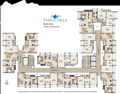  tiara-hills-phase-i-bldg-no-3-5-and-2 Images for Cluster Plan of PNK Space Tiara Hills Phase I Bldg No 3 5 And 2
