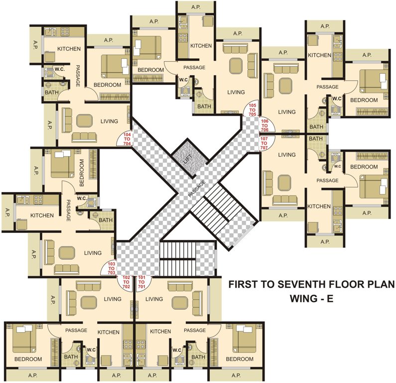 Images for Cluster Plan of Deepali Heramb Park Phase II