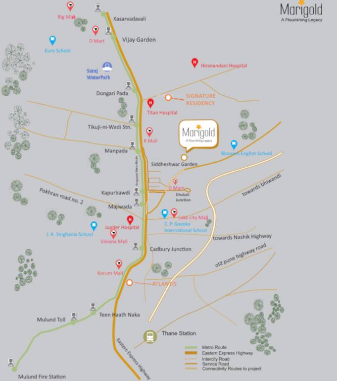  marigold b wing Location Plan