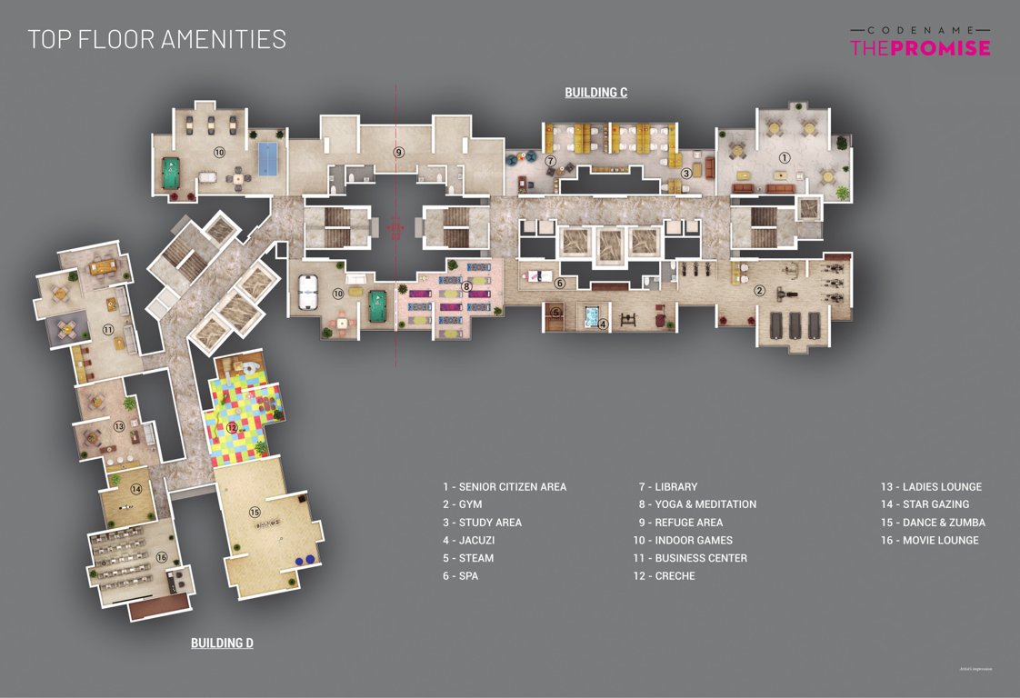  passcode the promise Building B Cluster Plan