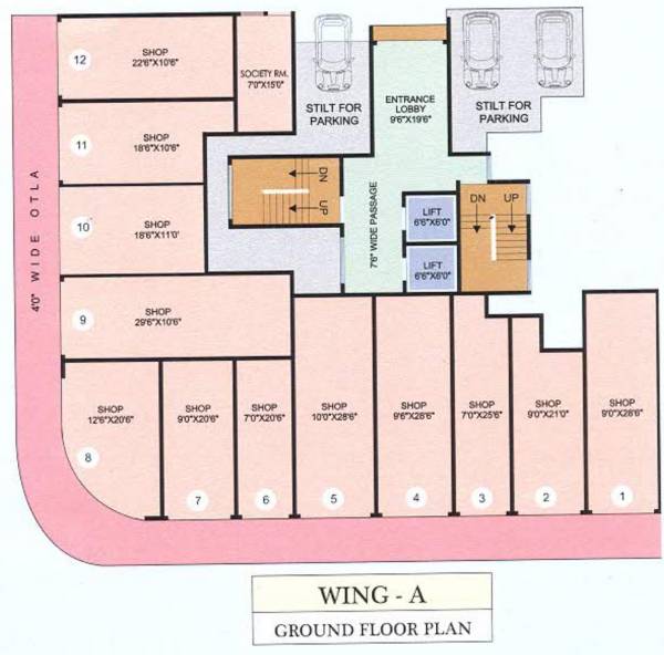 Images for Cluster Plan of Sahakar Premier
