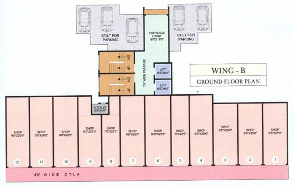 Images for Cluster Plan of Sahakar Premier