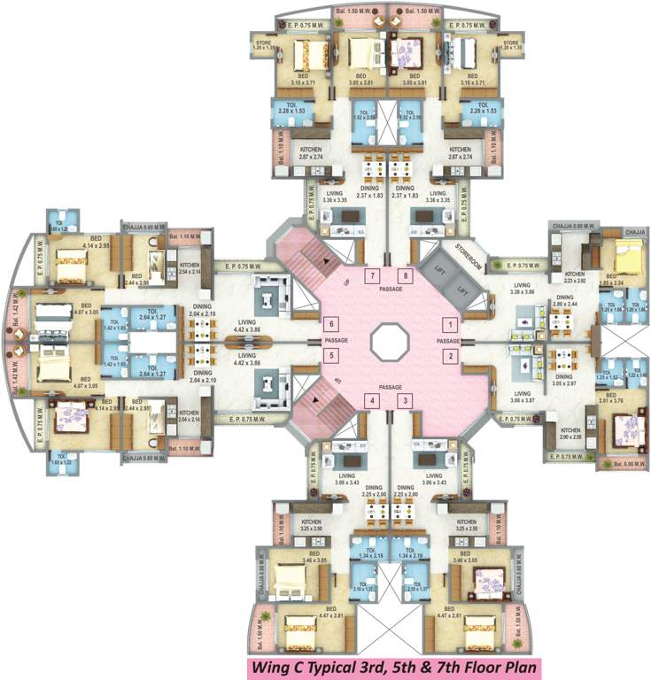 Images for Cluster Plan of Atlanta Konark Meadows