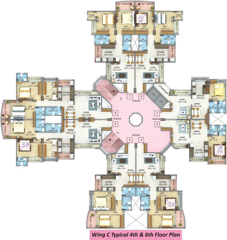 Images for Cluster Plan of Atlanta Konark Meadows