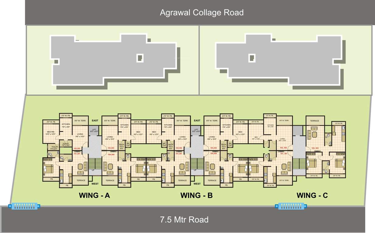 Images for Cluster Plan of Shrinath Anand Homes