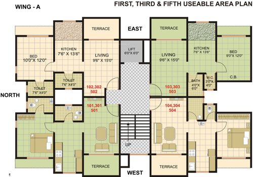 Images for Cluster Plan of Shrinath Anand Homes