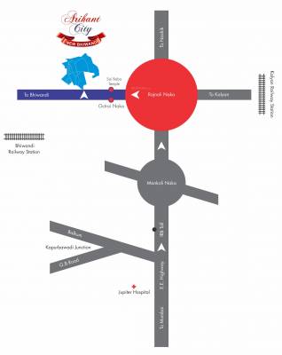 Images for Location Plan of Arihant City Phase II E Building Images for Location Plan of Arihant City Phase II E Building