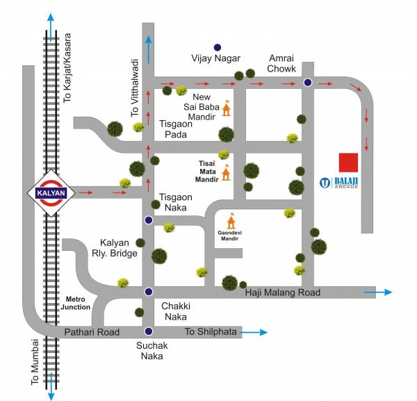  balaji-arcade-wing-b Location Plan