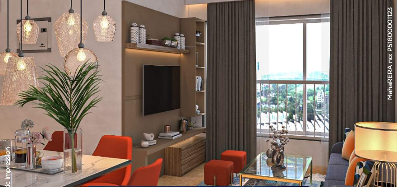  samarth srishti phase 1 wing b Living Area