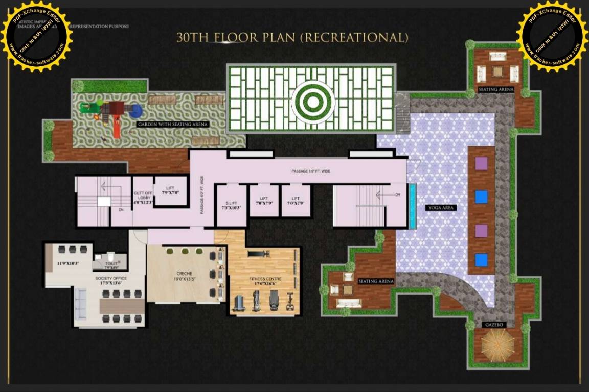  balaji residency Balaji Residency Cluster Plan for 30th Floor