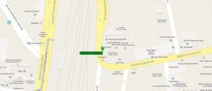  shashwat residency Location Plan