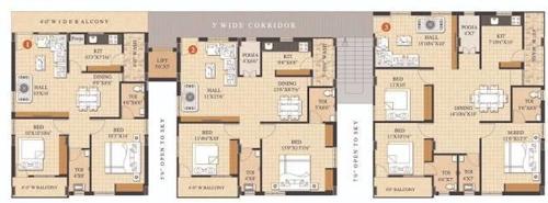  grandeur Sai Grandeur Cluster Plan